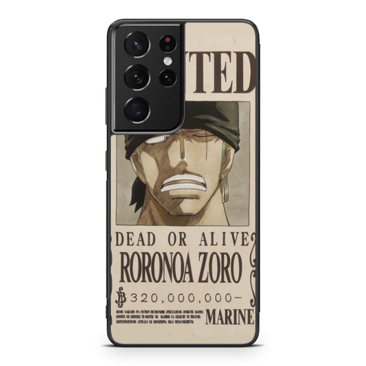 Roronoa Zoro Bounty Galaxy S21 Ultra Case