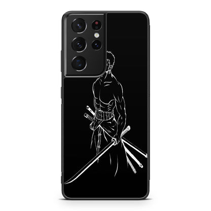 Roronoa Zoro Outlines Galaxy S21 Ultra Case