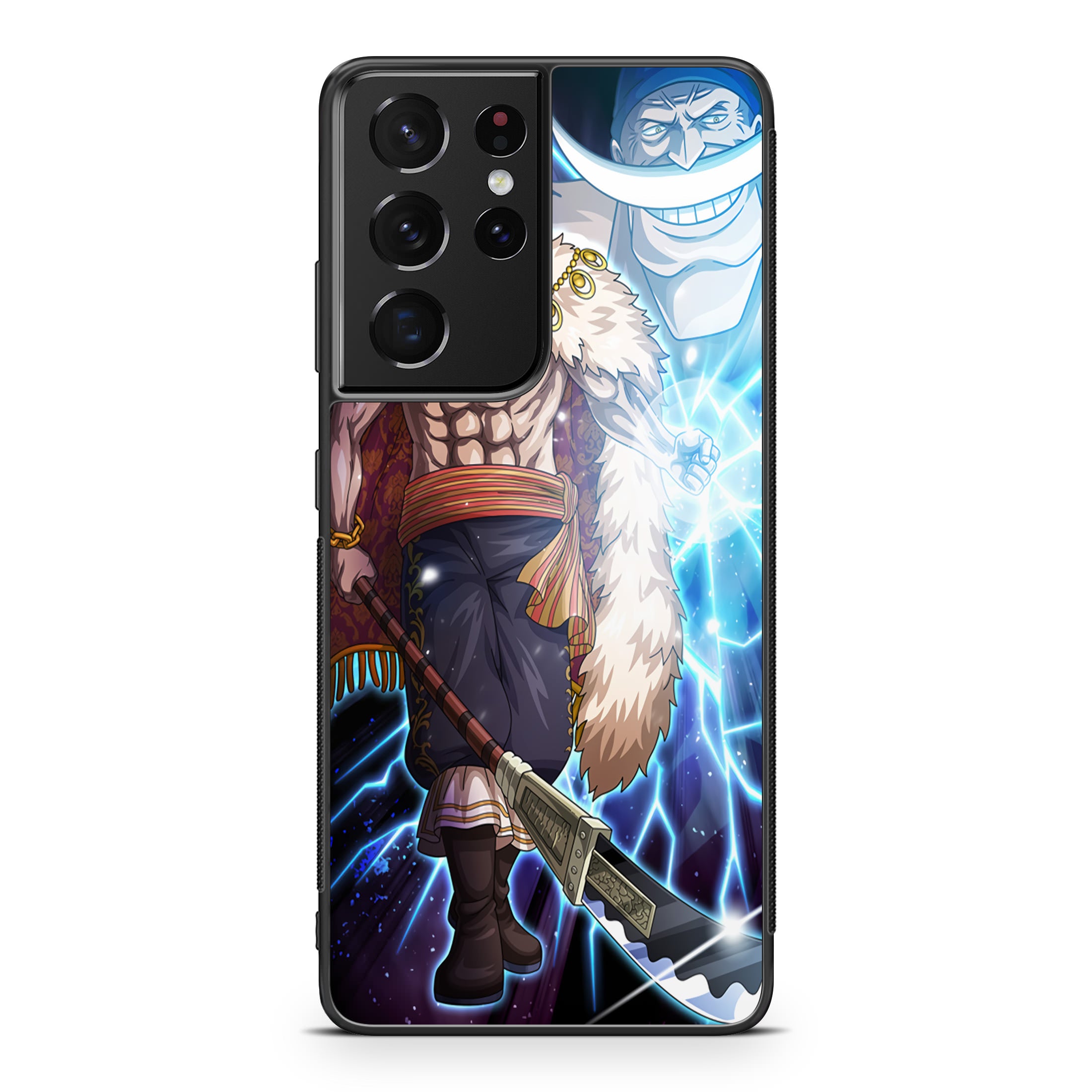 Shirohige With Gura Gura Power Galaxy S21 Ultra Case