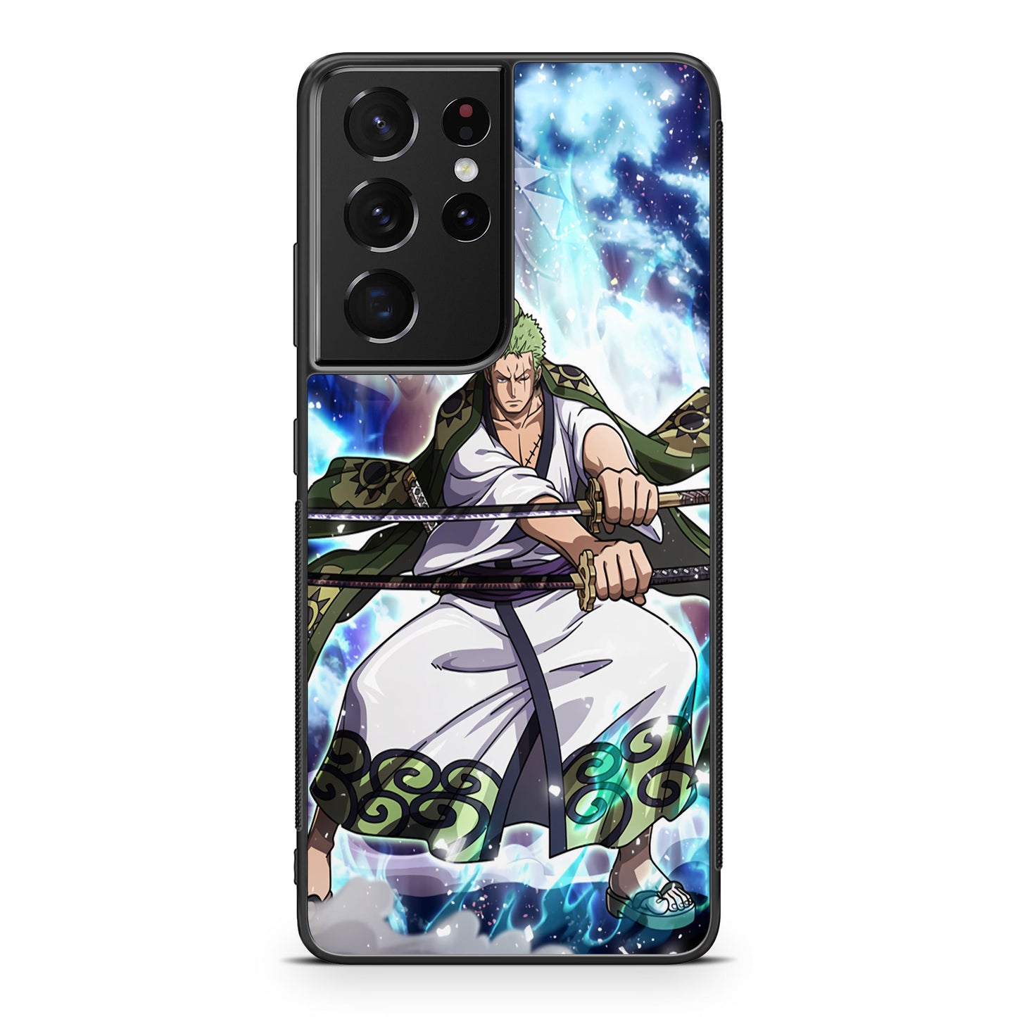 Zoro Two-Sword Style Arc Wano Galaxy S21 Ultra Case