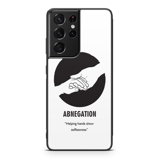 Abnegation Divergent Faction Galaxy S21 Ultra Case