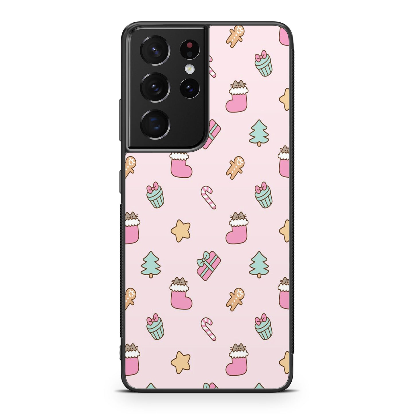 About Chrismas Pattern Galaxy S21 Ultra Case