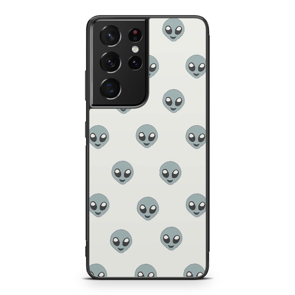 Aliens Pattern Galaxy S21 Ultra Case