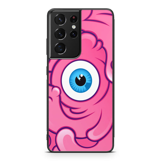 All Seeing Bubble Gum Eye Galaxy S21 Ultra Case