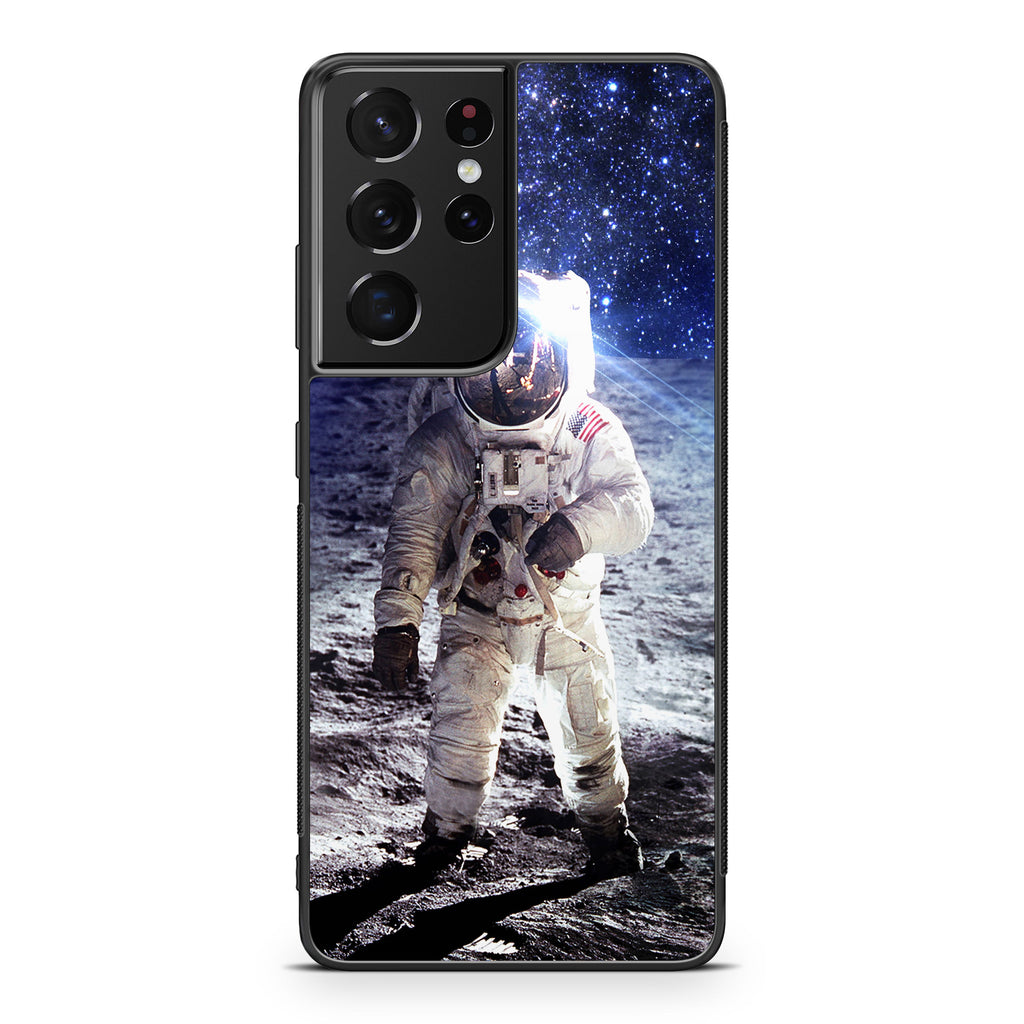 Astronaut Space Moon Galaxy S21 Ultra Case