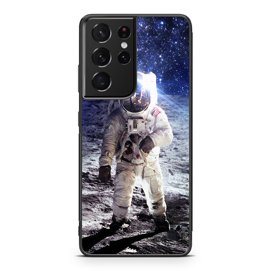 Astronaut Space Moon Galaxy S21 Ultra Case