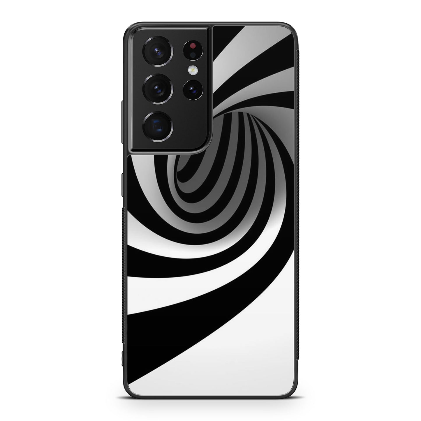 Black and White Twist Galaxy S21 Ultra Case