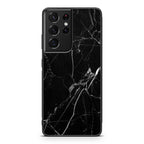 Black Marble Galaxy S21 Ultra Case