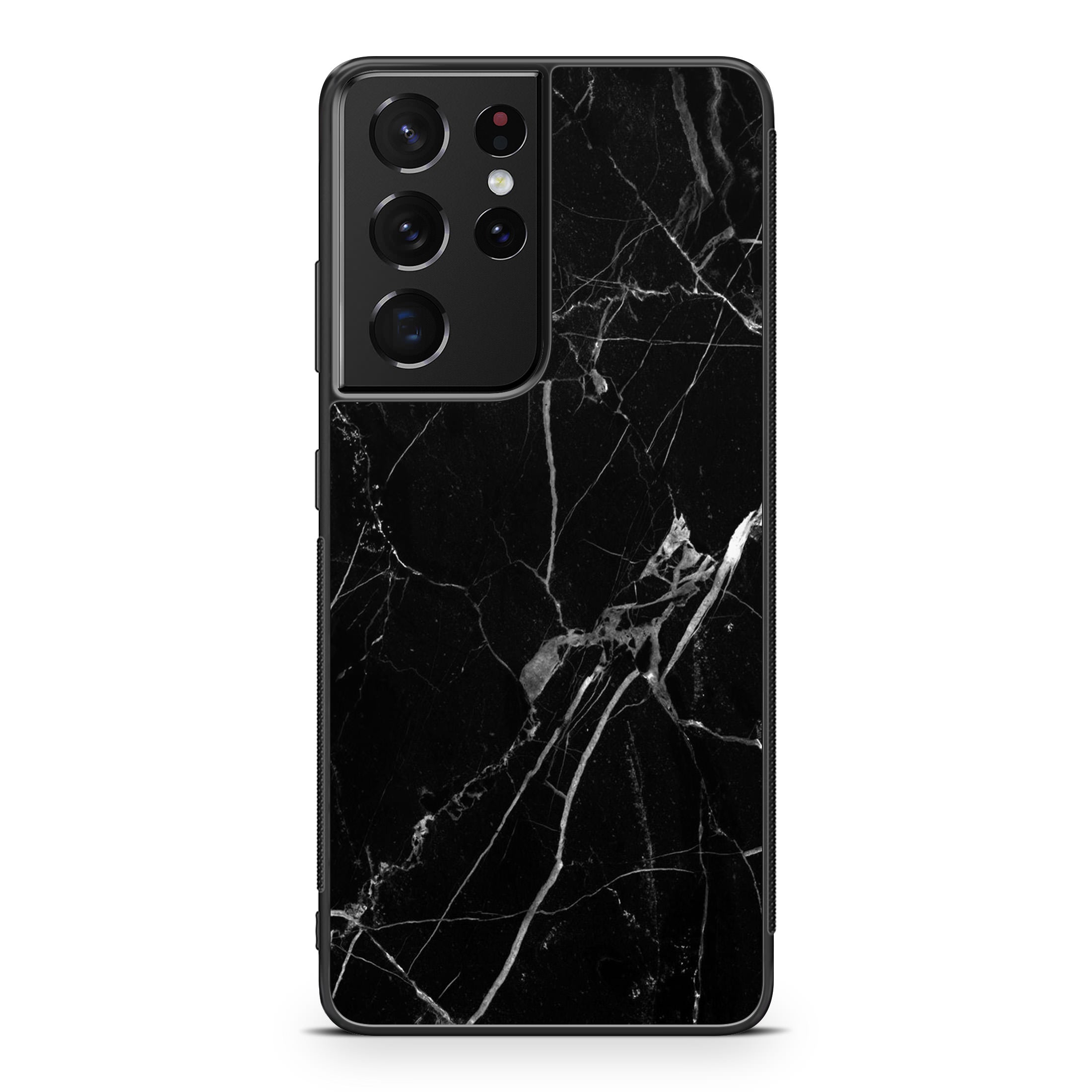 Black Marble Galaxy S21 Ultra Case