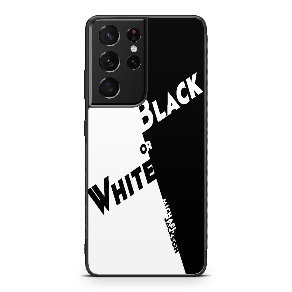Black Or White Michael Jackson Galaxy S21 Ultra Case