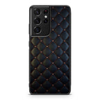 Black Royal Pattern Galaxy S21 Ultra Case