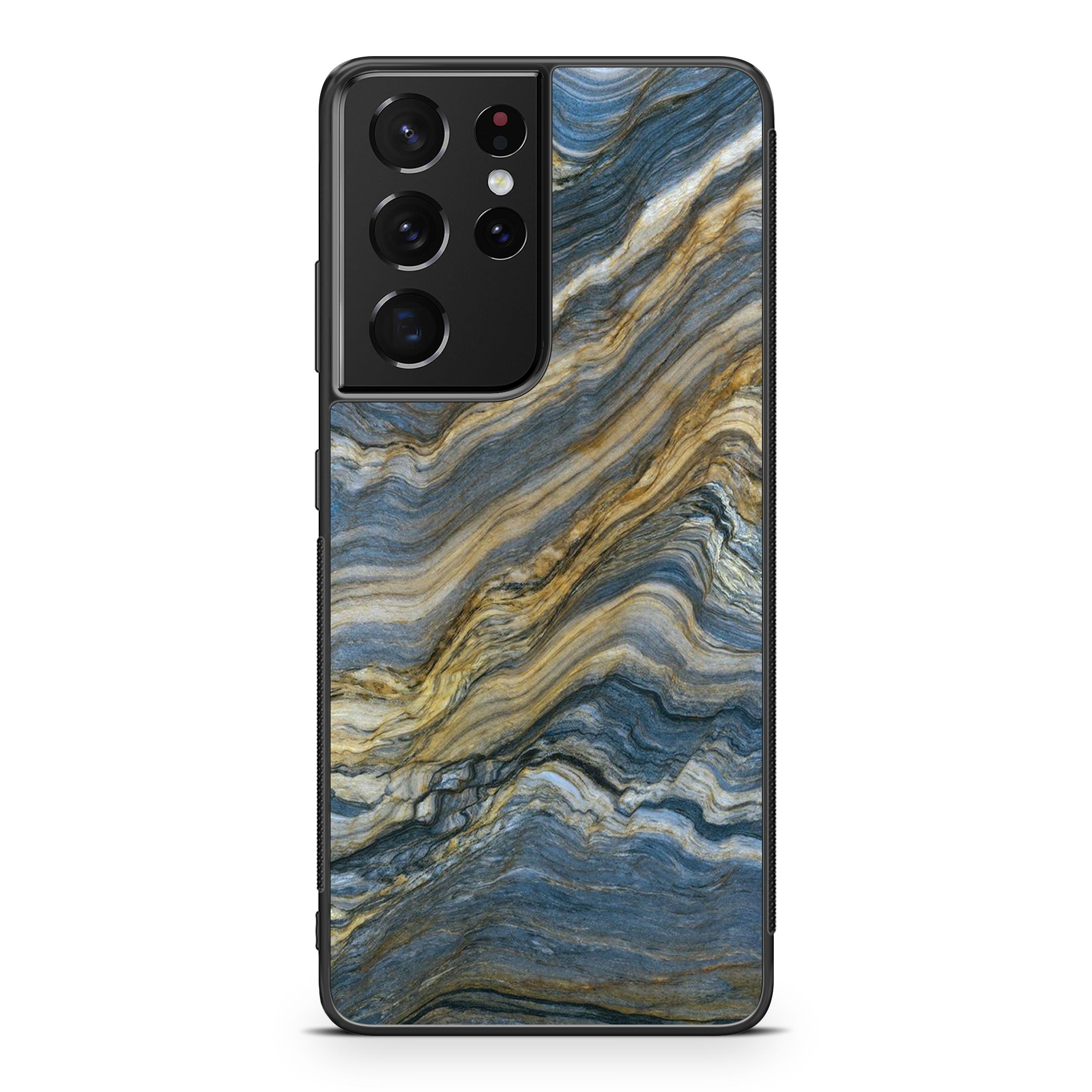 Blue Wave Marble Galaxy S21 Ultra Case
