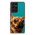 Chihuahua Art Galaxy S21 Ultra Case