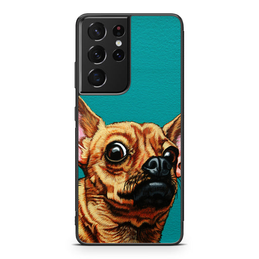 Chihuahua Art Galaxy S21 Ultra Case