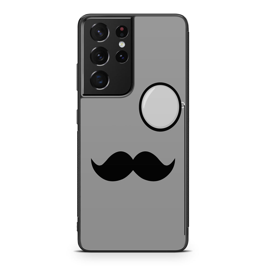 Classy Mustache Galaxy S21 Ultra Case