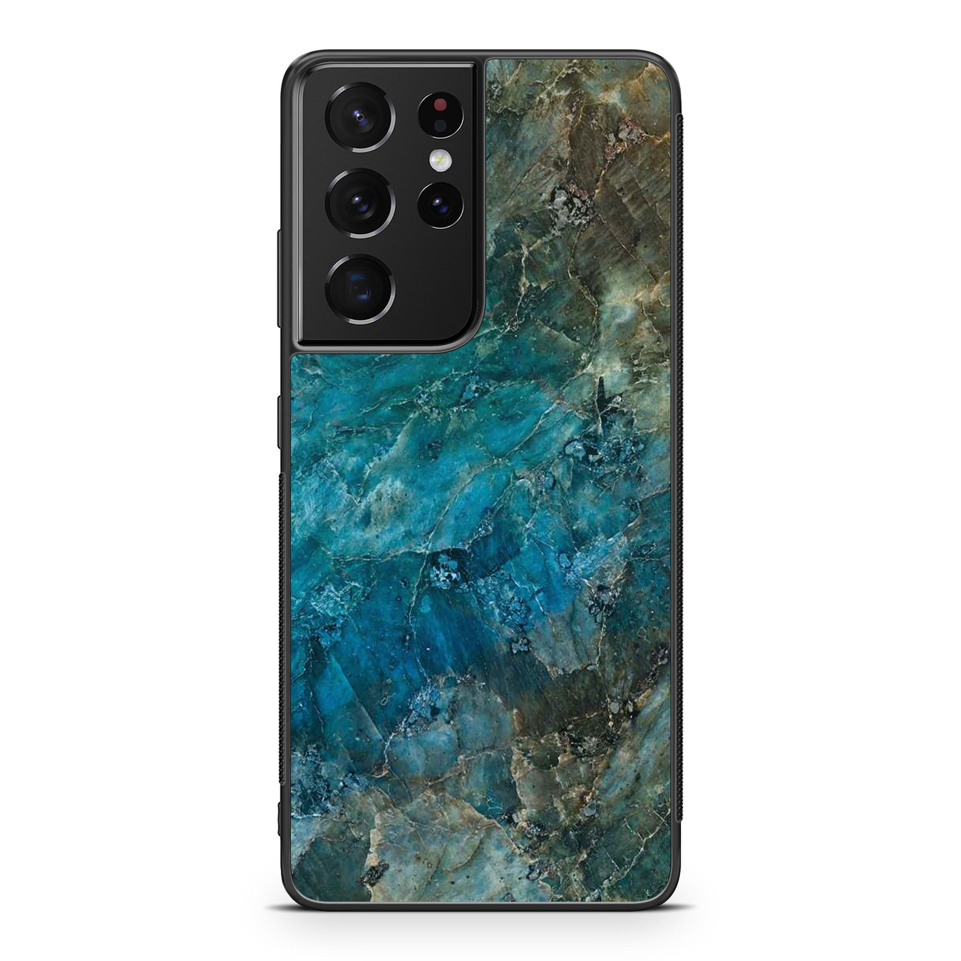 Deep Ocean Marble Galaxy S21 Ultra Case