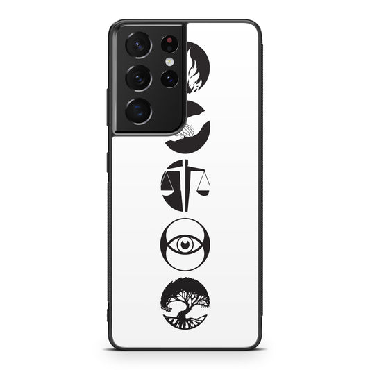 Divergent Factions Galaxy S21 Ultra Case