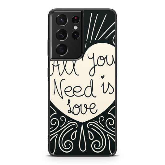 Drawn Love Galaxy S21 Ultra Case