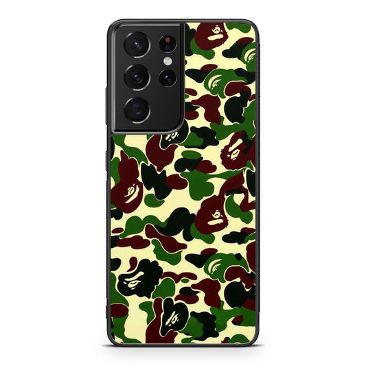 Forest Army Camo Galaxy S21 Ultra Case