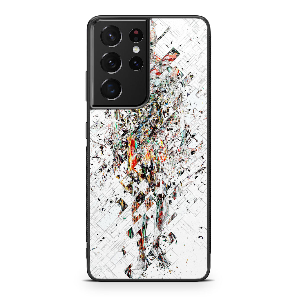Fragmantacia Art Human Abstract Galaxy S21 Ultra Case