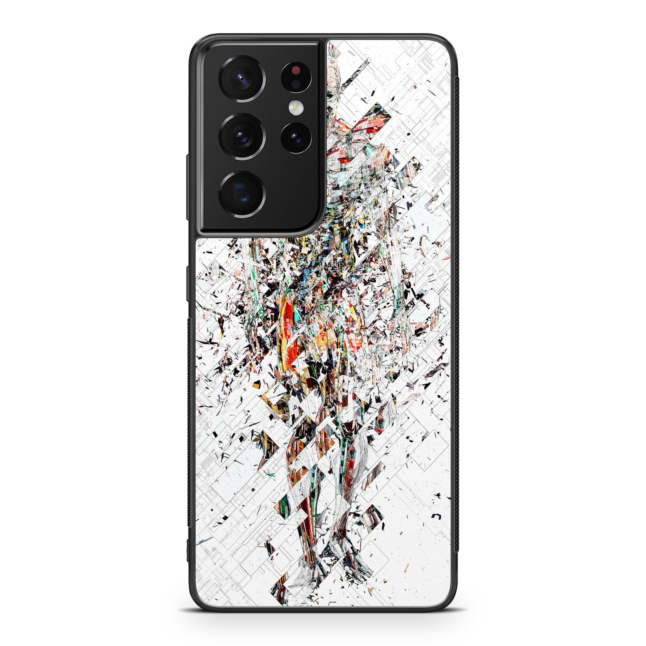 Fragmantacia Art Human Abstract Galaxy S21 Ultra Case