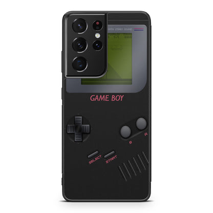 Game Boy Black Model Galaxy S21 Ultra Case