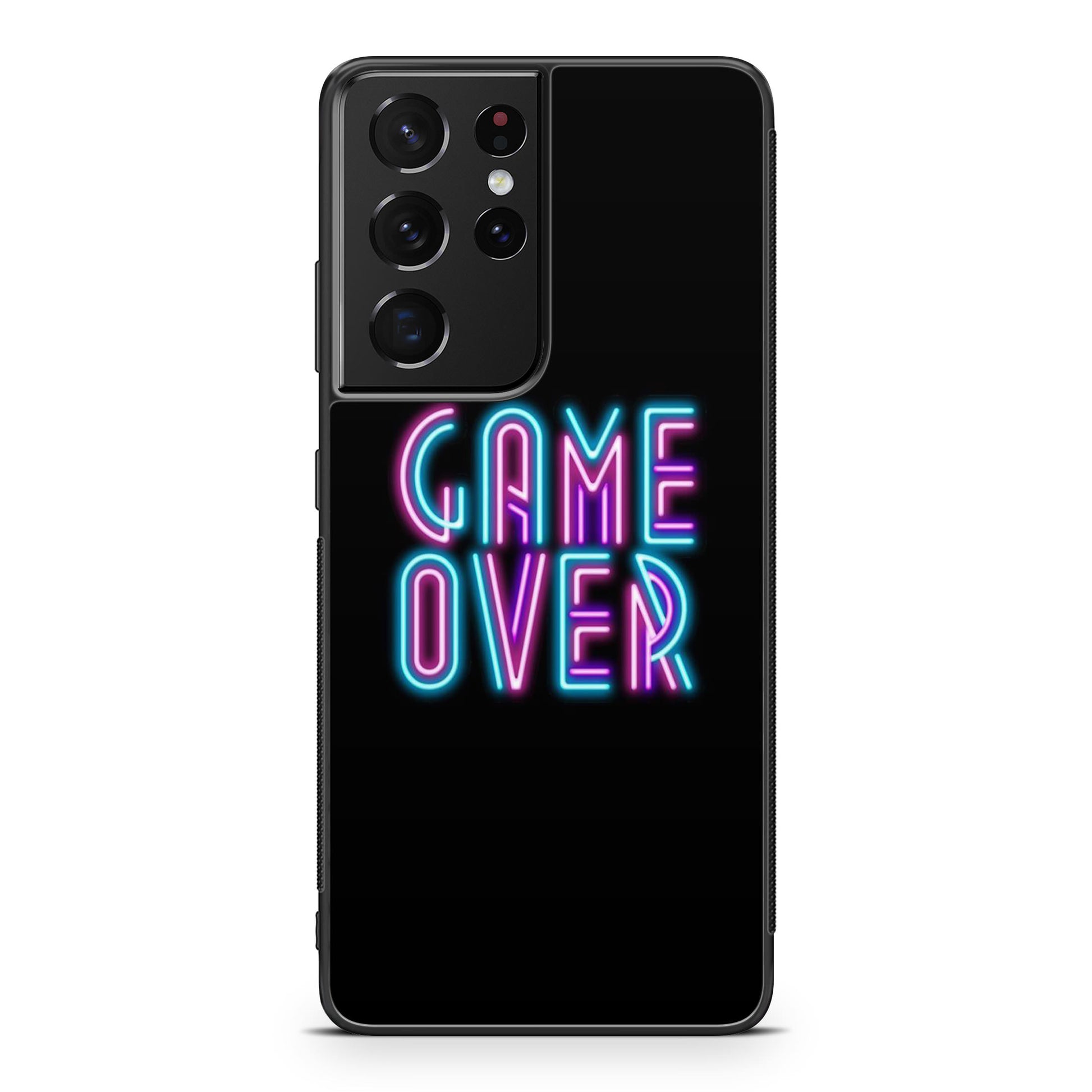 Game Over Neon Galaxy S21 Ultra Case