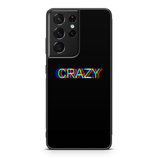 Glitch Crazy Galaxy S21 Ultra Case