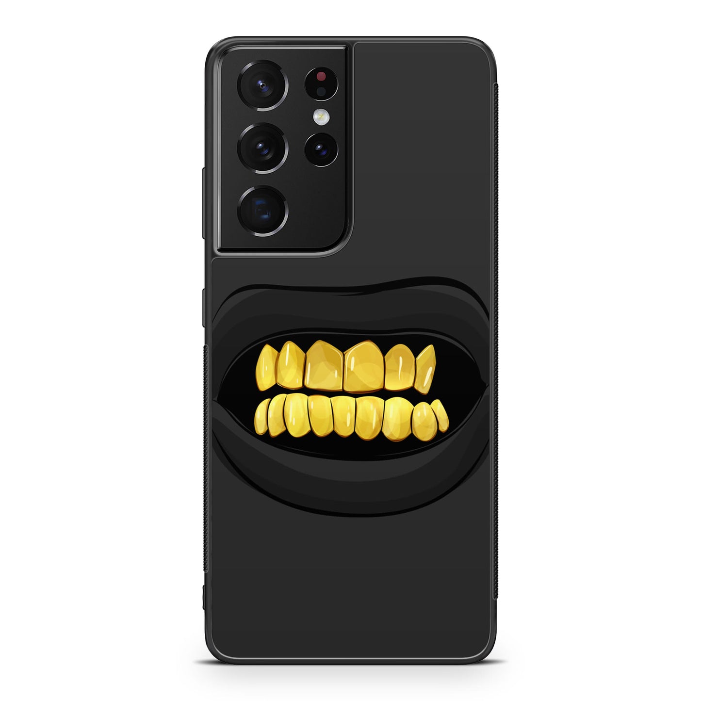 Gold Grillz Galaxy S21 Ultra Case