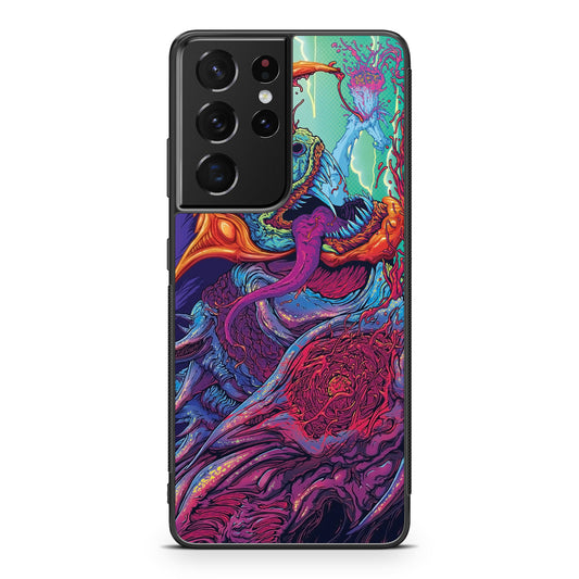 Hyper Beast Blood Eye Galaxy S21 Ultra Case