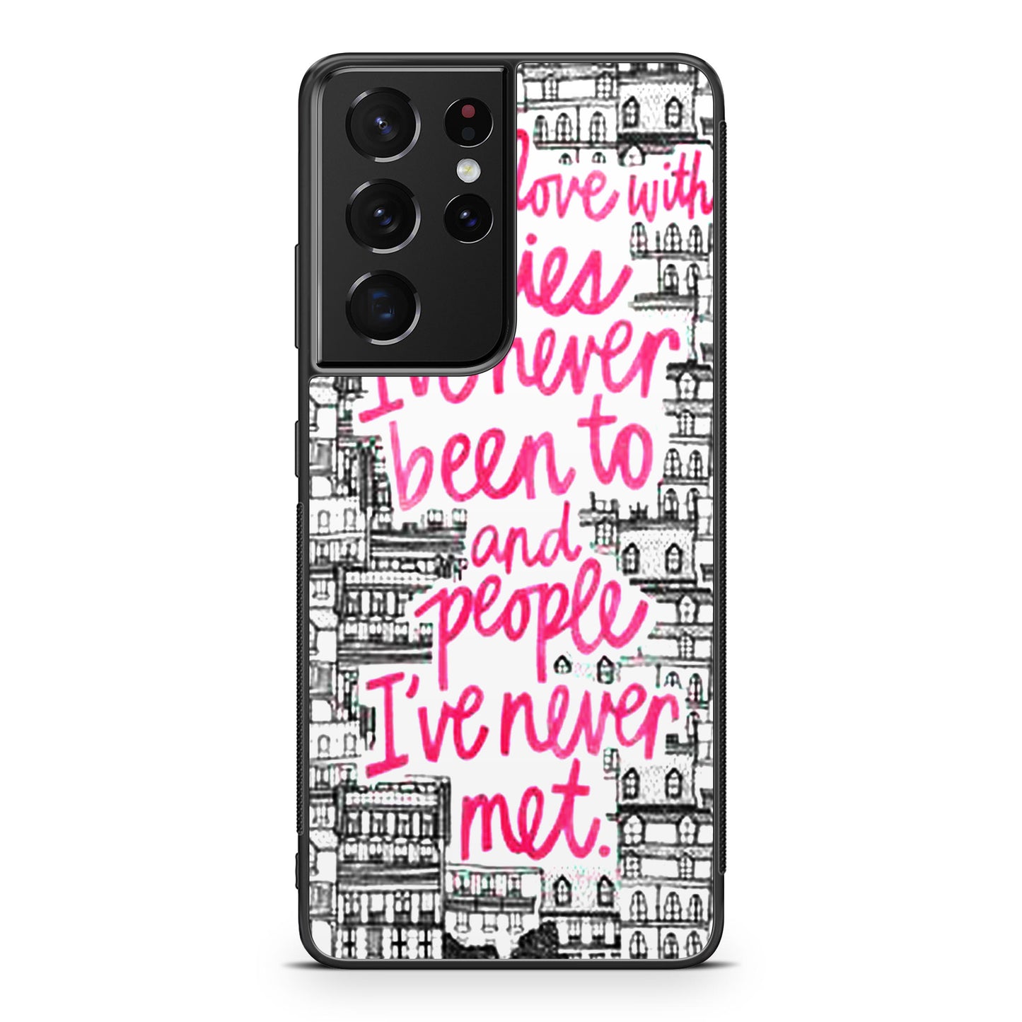 John Green Quotes I'm in Love With Cities Galaxy S21 Ultra Case