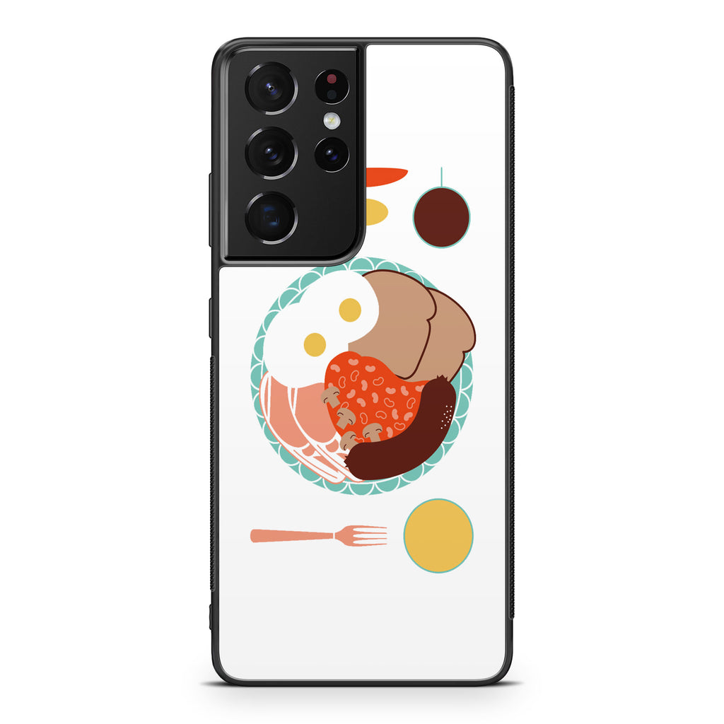London Breakfast Galaxy S21 Ultra Case