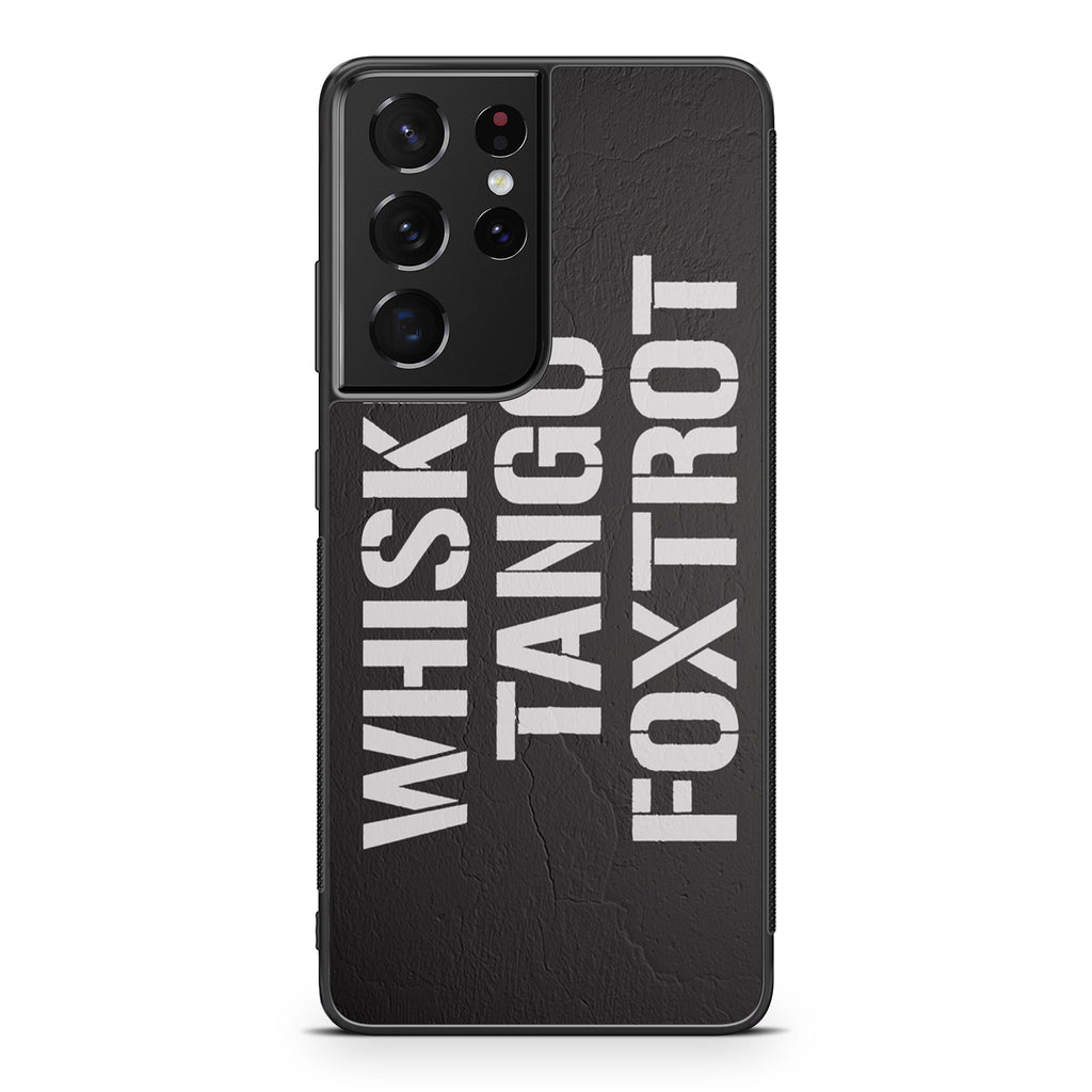Military Signal Code Galaxy S21 Ultra Case
