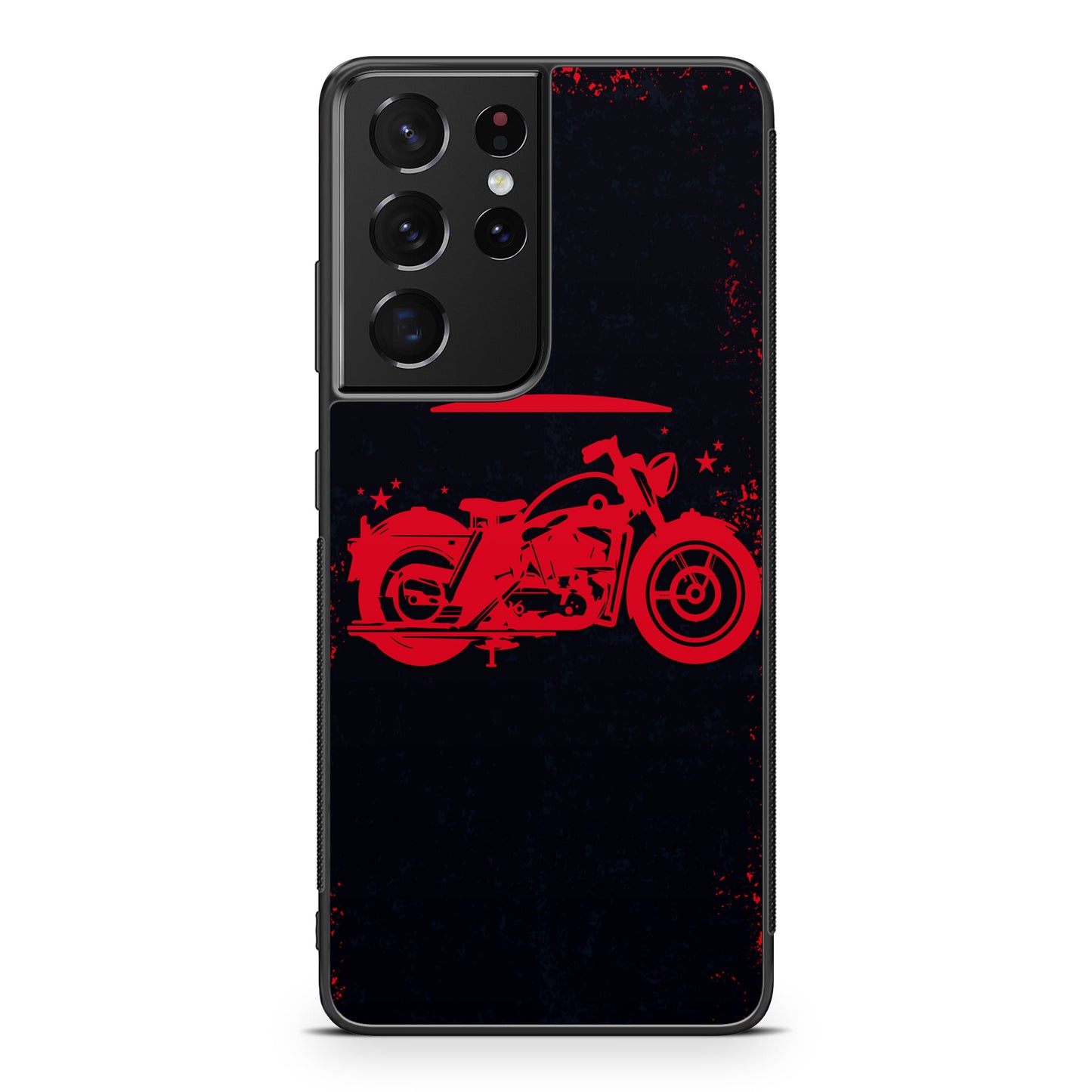 Motorcycle Red Art Galaxy S21 Ultra Case