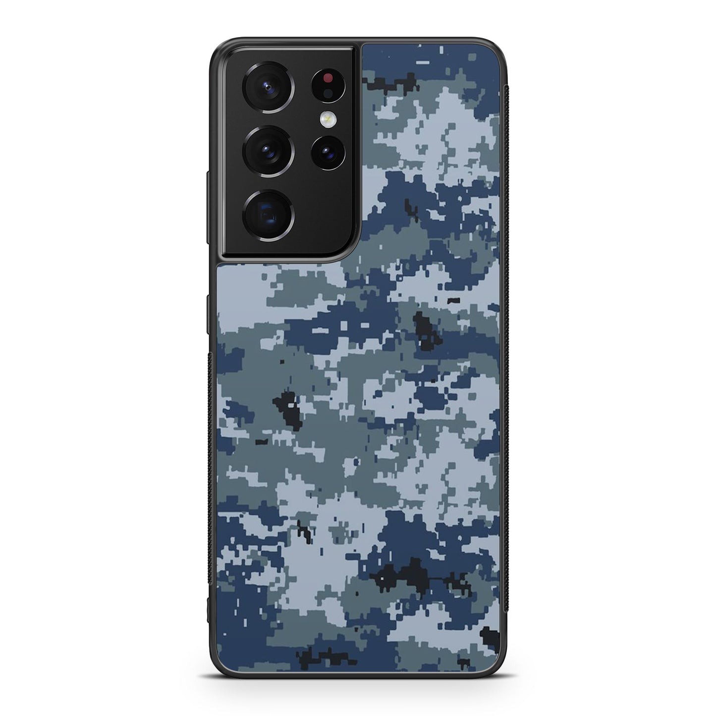 Navy Camo Galaxy S21 Ultra Case