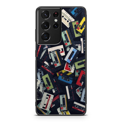 Old Vintage Cassettes Galaxy S21 Ultra Case