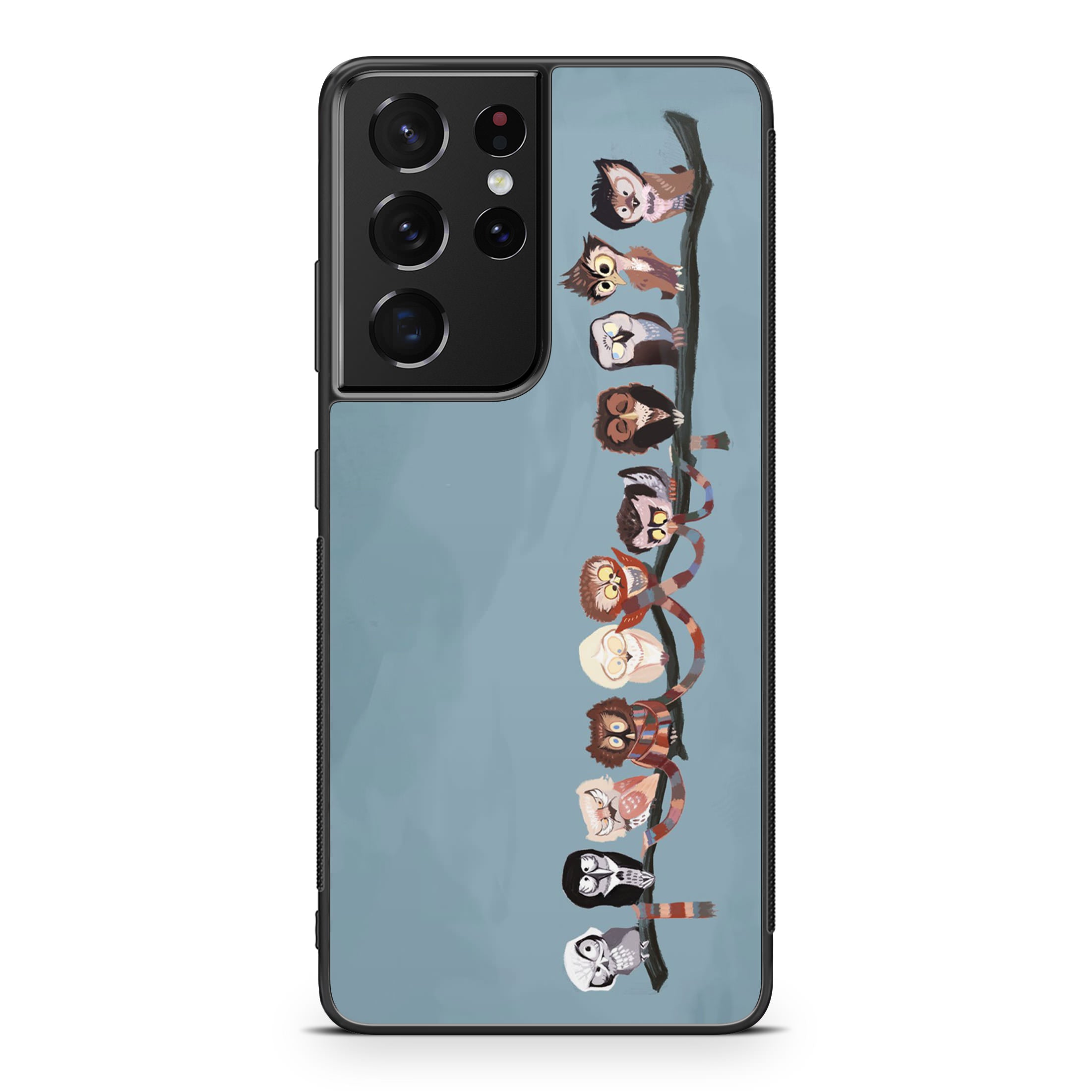 Owls on The Branch Galaxy S21 Ultra Case