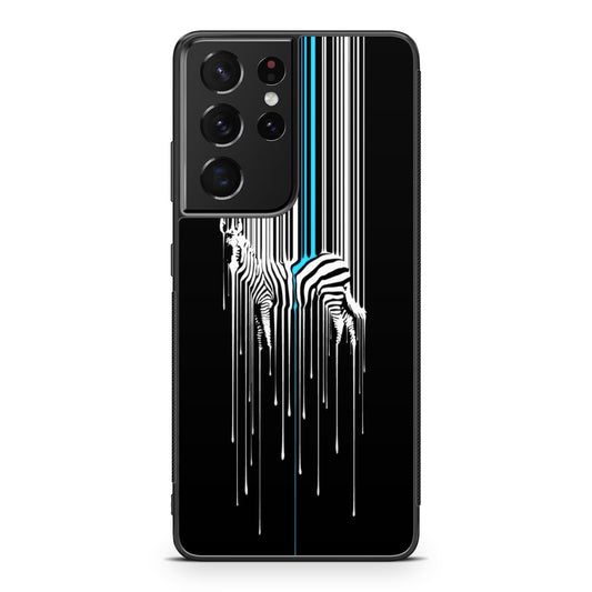 Painting Zebra Galaxy S21 Ultra Case