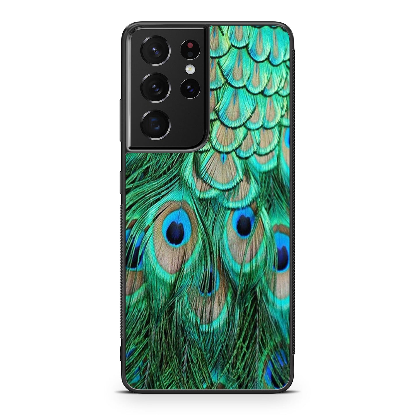 Peacock Feather Galaxy S21 Ultra Case