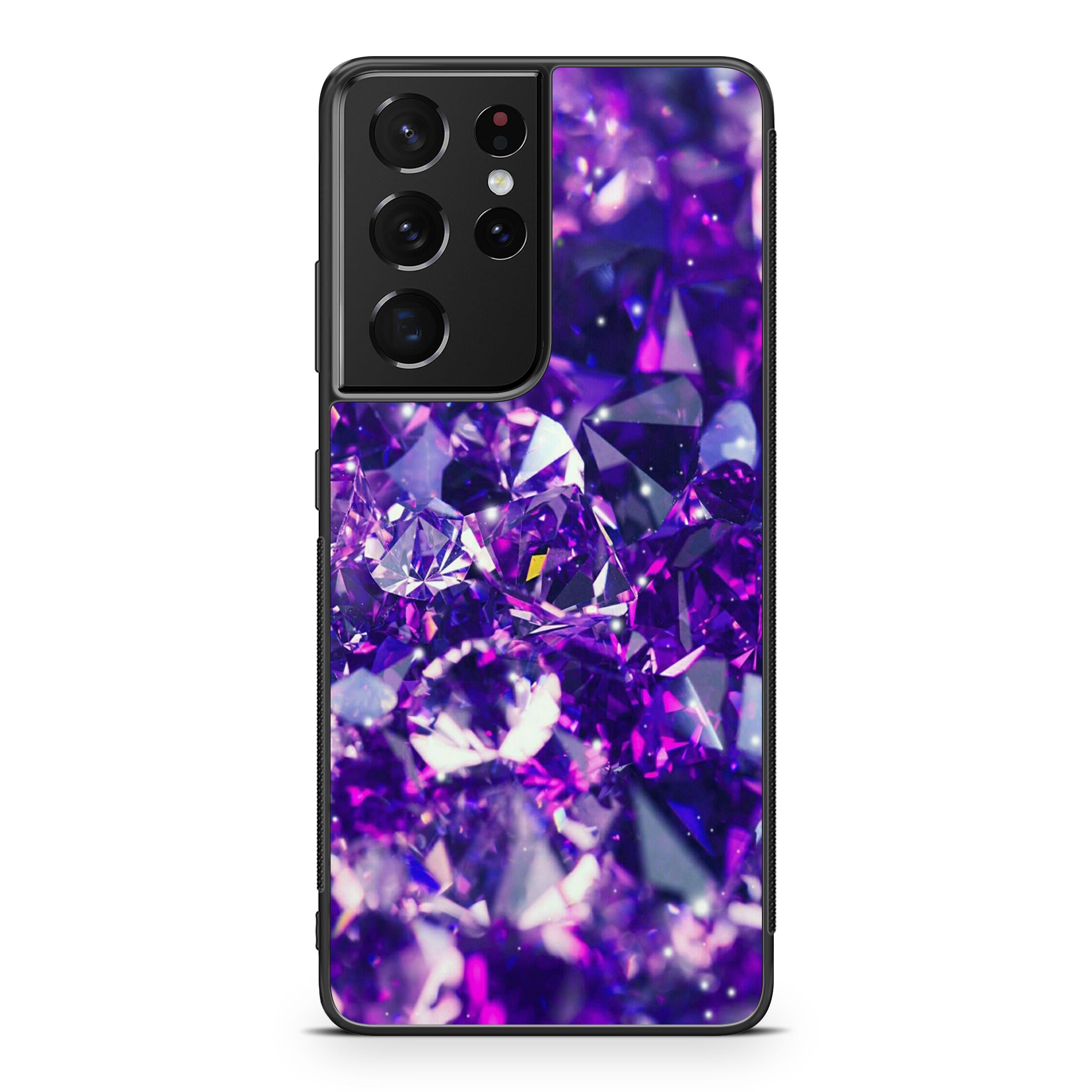 Purple Crystal Galaxy S21 Ultra Case