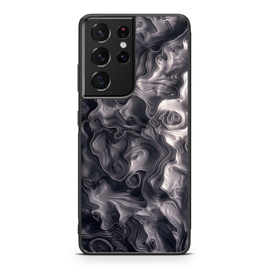 Quicksilver Abstract Art Galaxy S21 Ultra Case