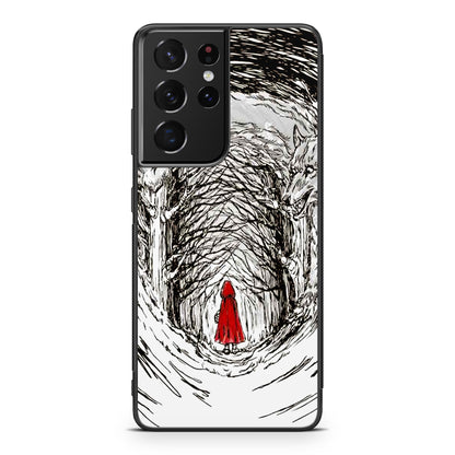 Red Riding Hood Galaxy S21 Ultra Case