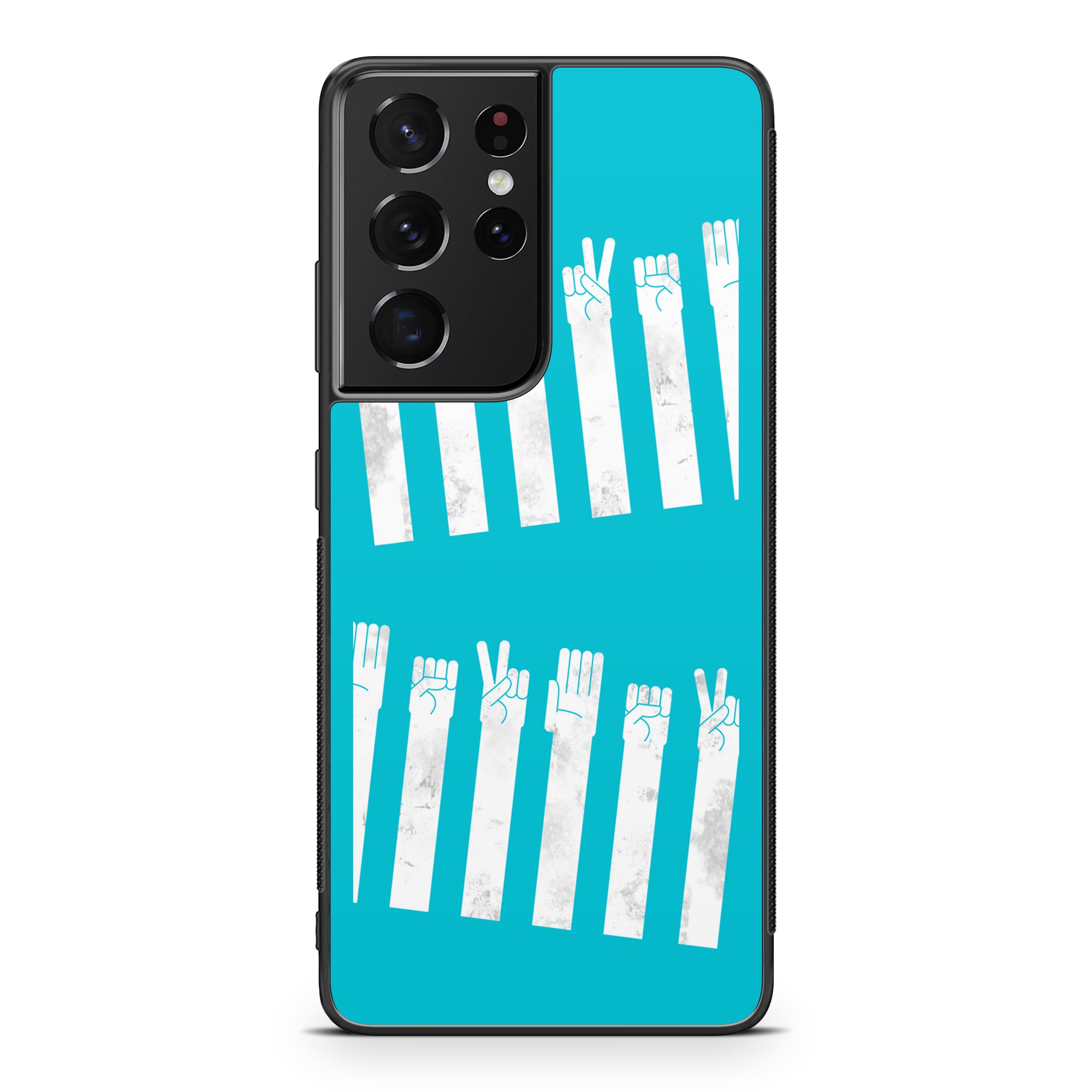 Rock–paper–scissors Zebra Crossing Galaxy S21 Ultra Case