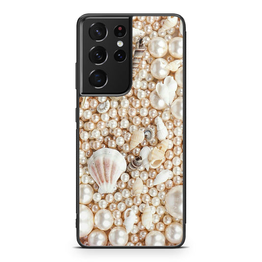 Shiny Pearl Galaxy S21 Ultra Case