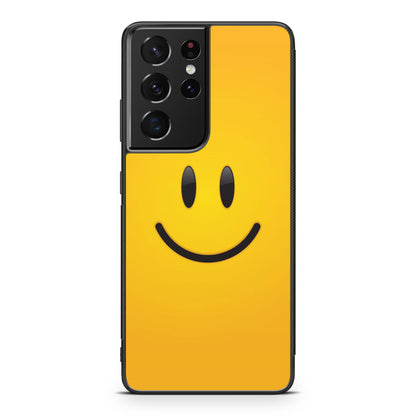 Smile Emoticon Galaxy S21 Ultra Case