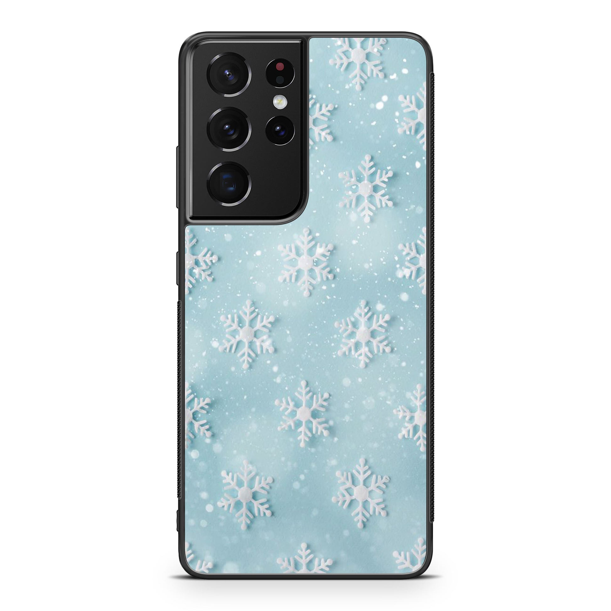 Snowflakes Pattern Galaxy S21 Ultra Case