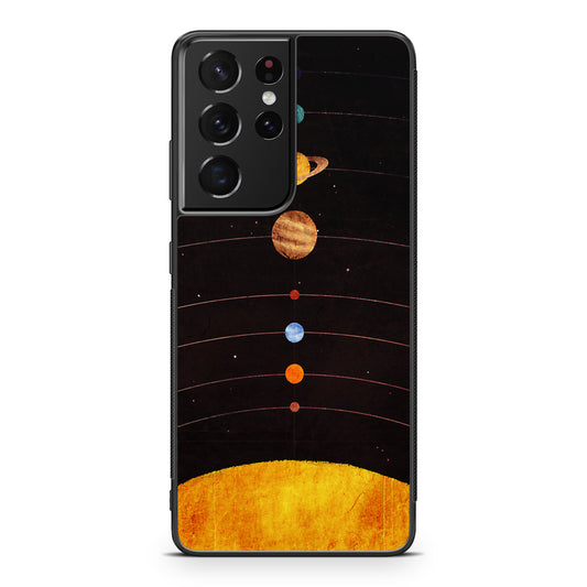 Solar System Galaxy S21 Ultra Case