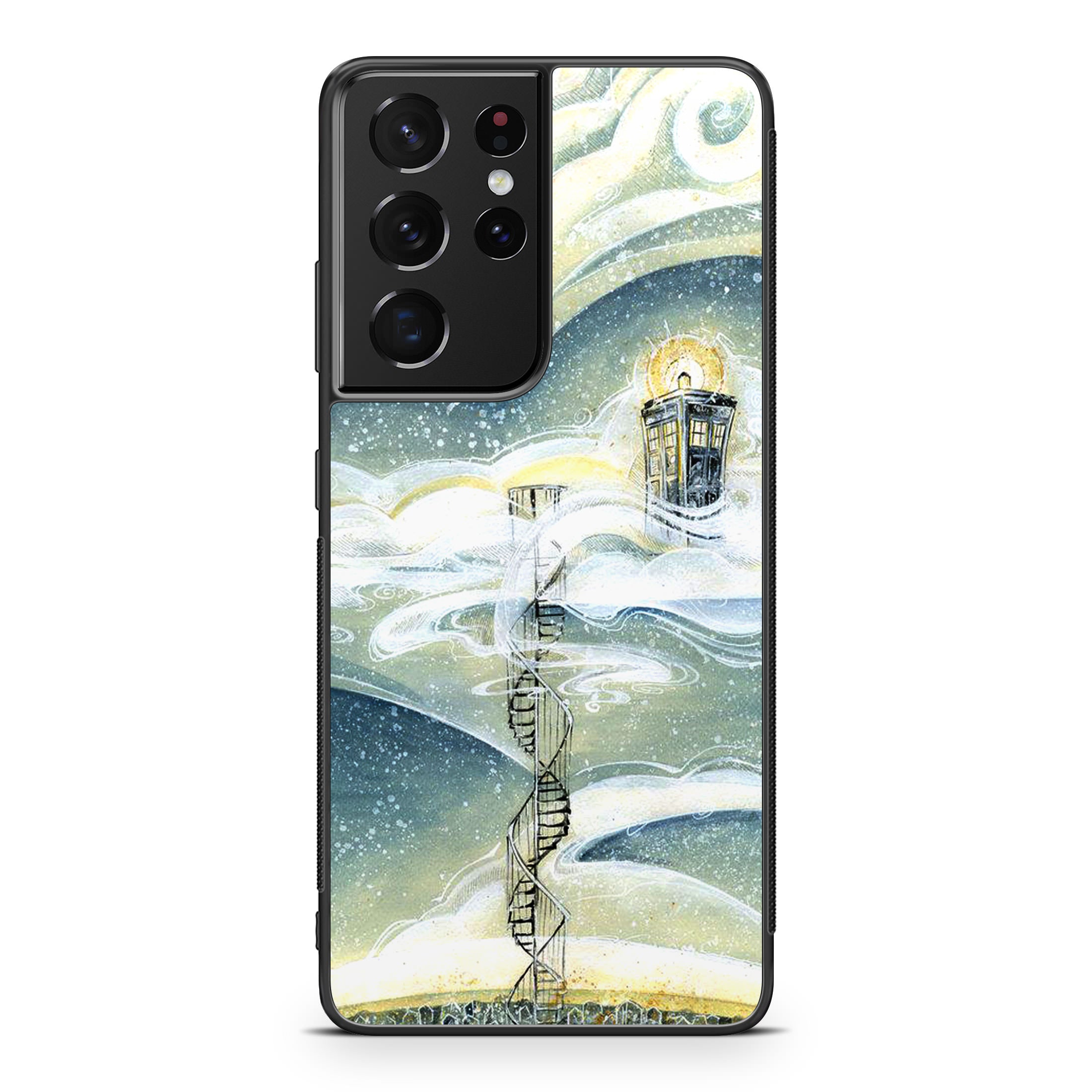 Tardis Cloud Galaxy S21 Ultra Case