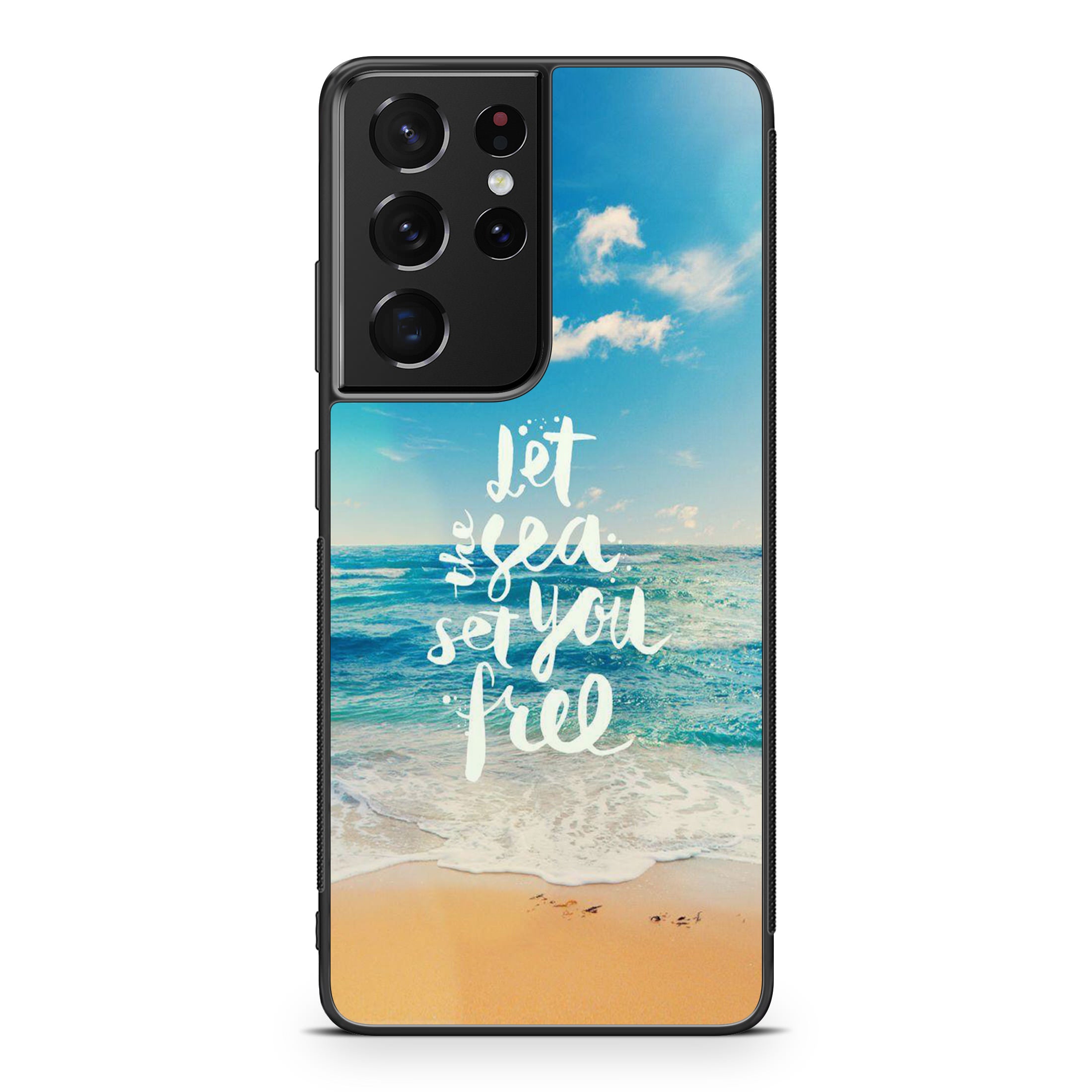 The Sea Set You Free Galaxy S21 Ultra Case