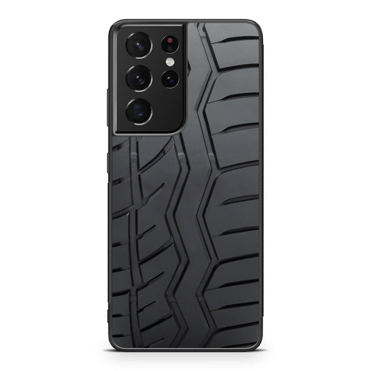 Tire Pattern Galaxy S21 Ultra Case